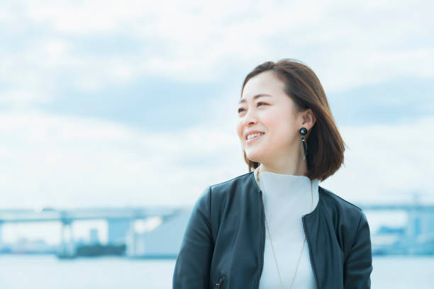 istock Office casual style woman smiling 1284454206