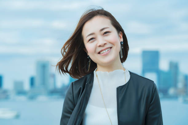 istock Office casual style woman smiling 1284454324