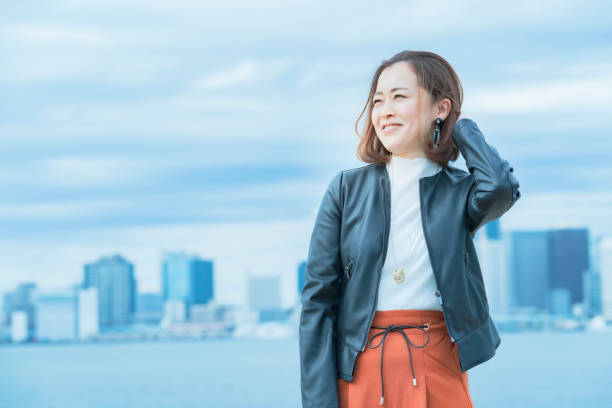 istock Office casual style woman smiling 1284454370