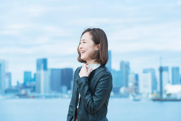 istock Office casual style woman smiling 1284454434