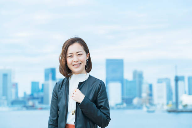 istock Office casual style woman smiling 1284454494