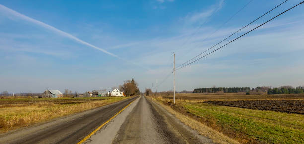 istock Little road on the countryside 1284460931