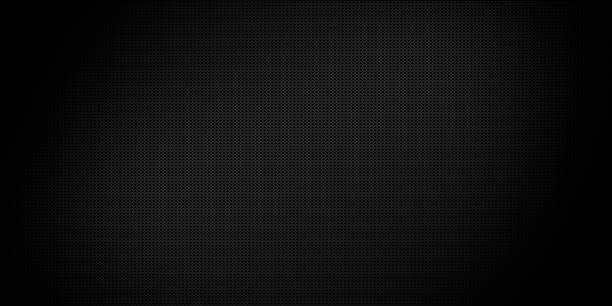 istock Geometric polygons background, abstract black metallic wallpaper 1284461968