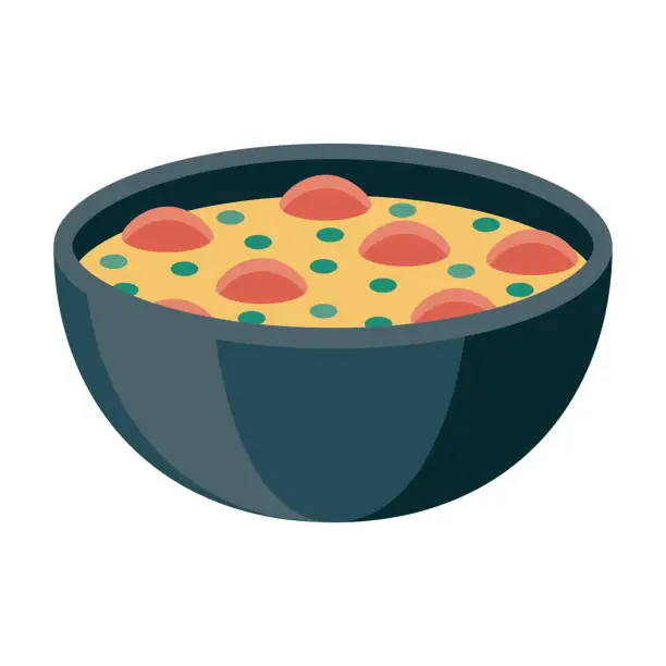 Vector illustration of Caldo Verde Icon on Transparent Background