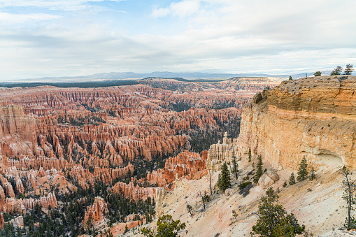 Late fall in Bryce Canyon National Park, Utah, USA.