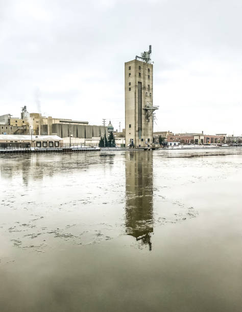 istock Harbor of Manitowoc in Winter 1284489519