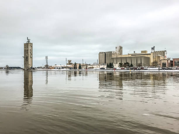 istock Harbor of Manitowoc in Winter 1284489526