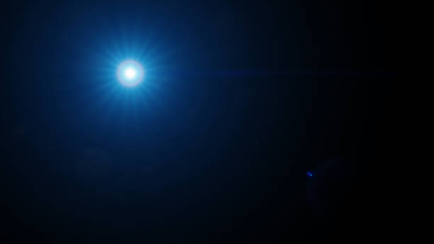 istock Overlay, flare light transition, effects sunlight, lens flare, light leaks 1284491795