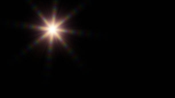 istock Overlay, flare light transition, effects sunlight, lens flare, light leaks 1284491821
