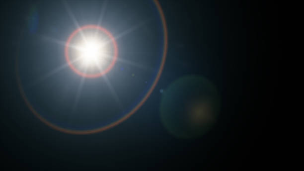 istock Overlay, flare light transition, effects sunlight, lens flare, light leaks 1284491828