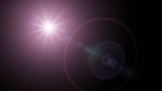 istock Overlay, flare light transition, effects sunlight, lens flare, light leaks 1284491842