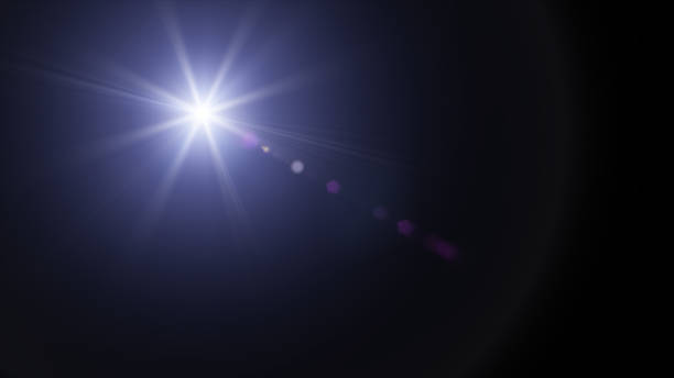 istock Overlay, flare light transition, effects sunlight, lens flare, light leaks 1284491846