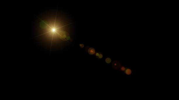 istock Overlay, flare light transition, effects sunlight, lens flare, light leaks 1284491849