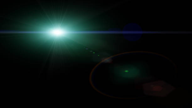 istock Overlay, flare light transition, effects sunlight, lens flare, light leaks 1284491906