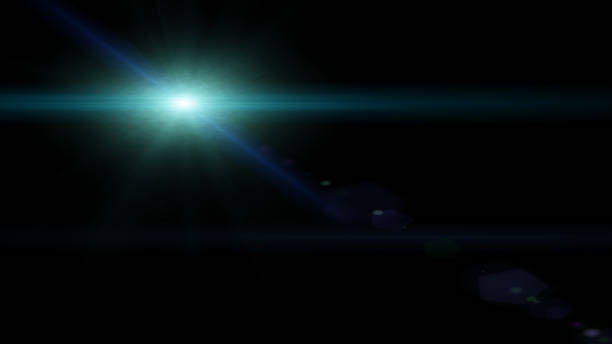 istock Overlay, flare light transition, effects sunlight, lens flare, light leaks 1284491925