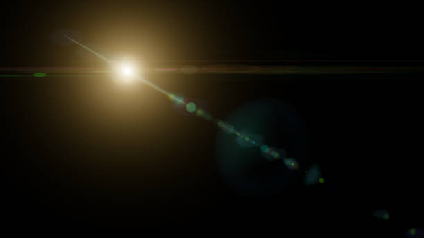 istock Overlay, flare light transition, effects sunlight, lens flare, light leaks 1284491930