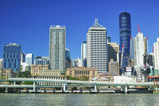 istock Australian Brisbane river skyline highway 1284500920