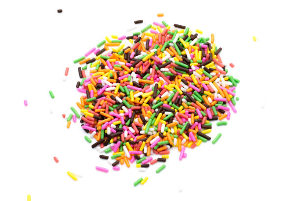 istock Sweet candy on a white background 1284509460