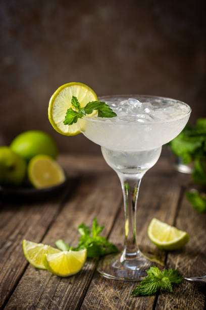 istock Cocktail margarita with lime 1284514512
