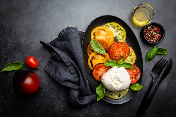 istock Delicious caprese salad 1284514707