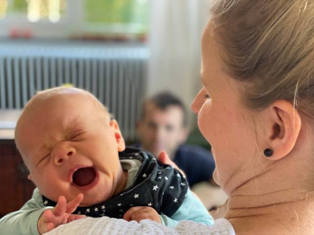 istock Mother and father with there baby boy 1284522241