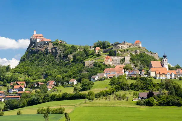 Town Riegersburk in Styria, Austria