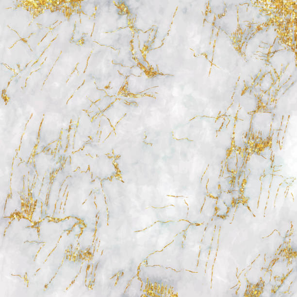 White Marble Texture with Gold Veins Vector Background, useful to create surface effect for your design products such as background of greeting cards, architectural and decorative patterns. Trendy template inspiration for your design. White Marble Texture with Gold Veins Vector Background, useful to create surface effect for your design products such as background of greeting cards, architectural and decorative patterns. Trendy template inspiration for your design. marble stock illustrations