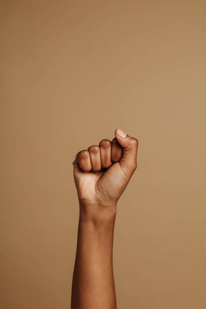 istock Close up of fist 1284548480