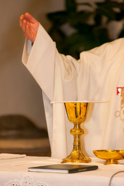 istock Christian worship at the wedding ceremony 1284552002