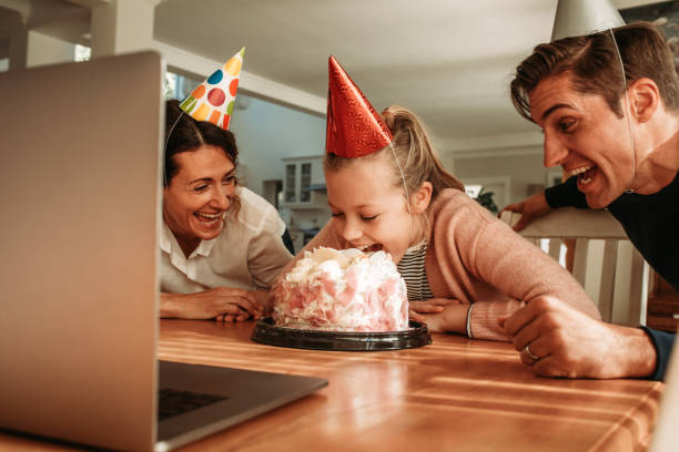 istock Birthday party during corona virus lockdown 1284552013