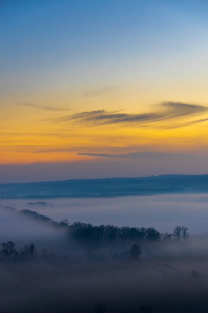 istock sunset over Palava, Southern Moravia, Czech Republic 1284553970