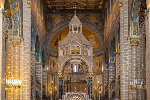 istock interior of Pecs Cathedral, Baranya County, Hungary 1284555710