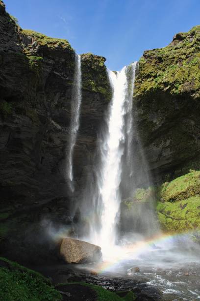 istock Kvernufoss Waterfall in South Iceland 1284558873