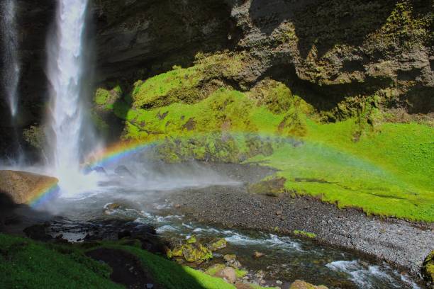 istock Kvernufoss Waterfall in South Iceland 1284558972