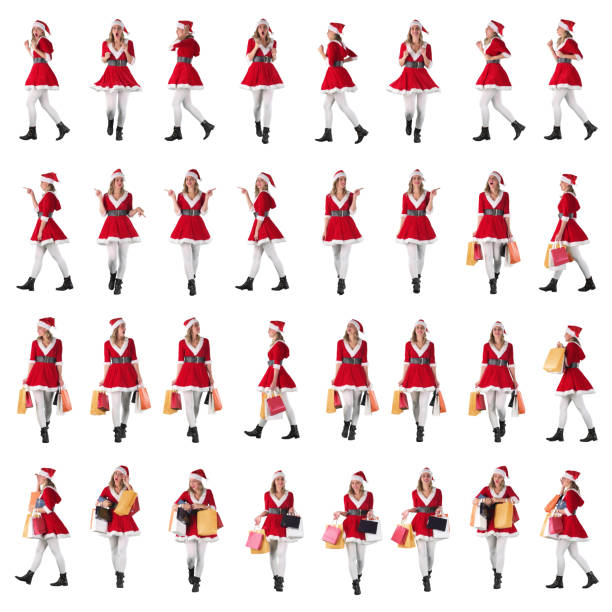 Mujer Vestido De Santa Claus - Banco de fotos e imágenes de stock - iStock Mujer Vestido De Santa Claus - Banco de fotos e imágenes de stock - iStock