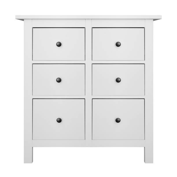istock House furniture - Modern white six drawers narrow commode isolated 1284574513