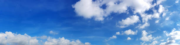 istock Blue sky panorama with cloud on a sunny day. 1284575743