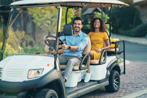 istock Happy couple enjoying their vacation 1284579786
