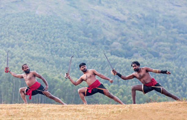 istock Kalaripayattu Martial Art in Kerala, India 1284586111