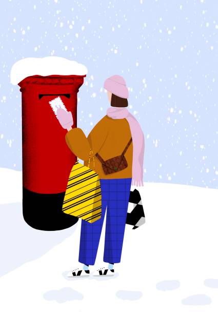 Post Box Character Woman Posting Letter Illustrations, Royalty-Free Vector Graphics & Clip ...
