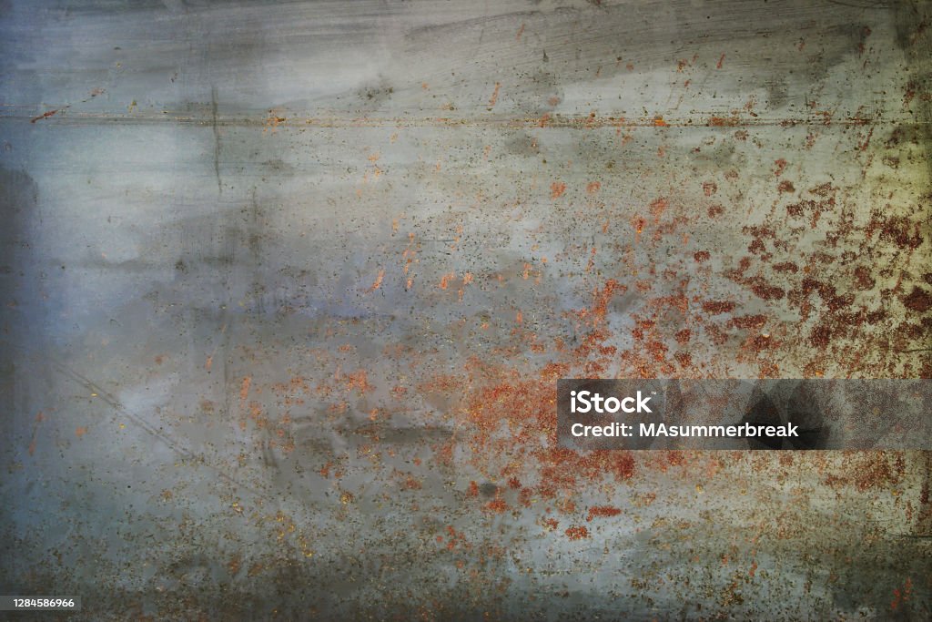 Rusty Panel Texture Rusty Steel Panel Texture Background Stock Photo - Download Image Now ...