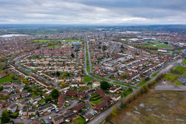 istock Aerial view of Parkway in Bridgewater 1284590124