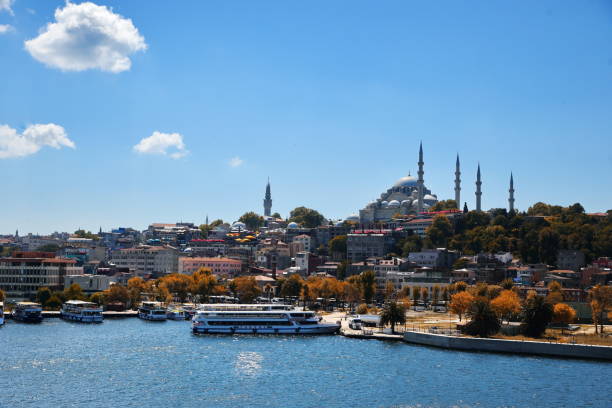 istock Istanbul Bosphorus tour and view from Galata Bridge 1284594539