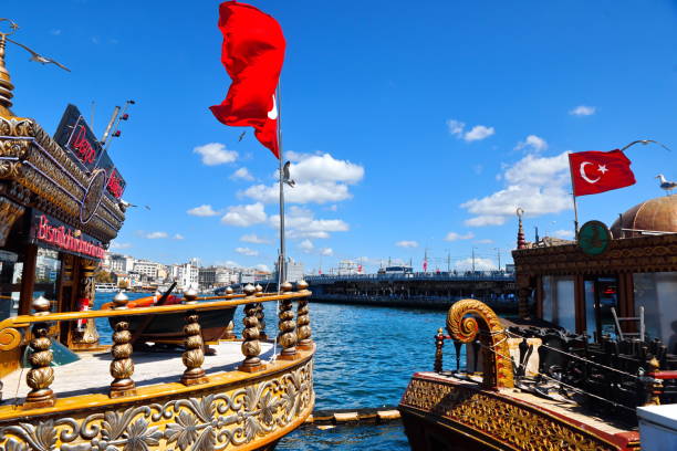 istock Istanbul Bosphorus tour and view from Galata Bridge 1284594548