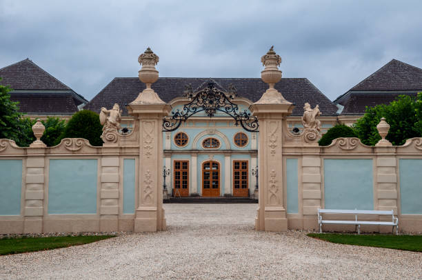 Halbturn, Austria - June 20 2019: Castle Halbturn is a baroque palace in burgenland.