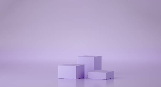 istock Mock up geometric shape podium for product design, 3d rendering 1284596912