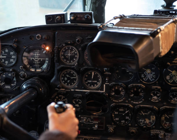 istock A dashboard of the old Soviet turboprop aircraft AN-24. 1284597350