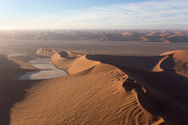 istock An amazing helicopter view of Sossusvlei 1284597363
