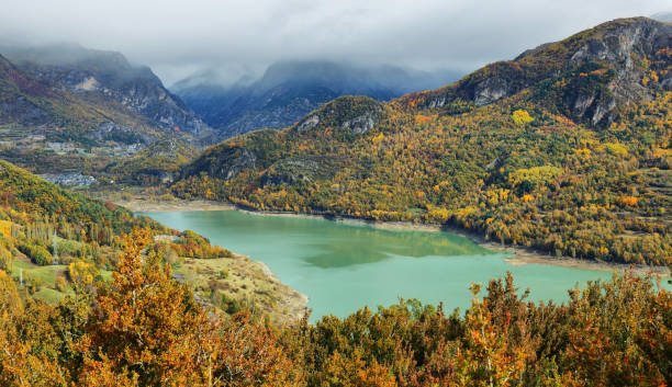 istock Bubal lake in Tena Valley, Huesca province, Spain 1284598498