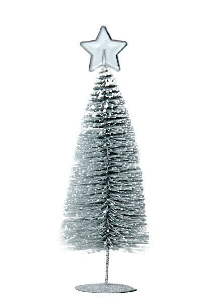 istock Christmas tree isolated on white background. Christmas and New Year decoration 1284602381